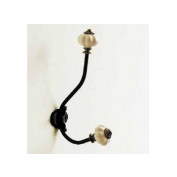 アンティークフック シャビー アイアン レトロガラス 壁掛け ガーデニング アクセサリー小物