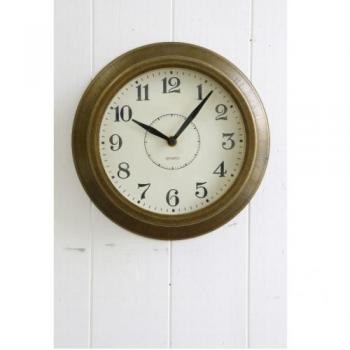 ウォールクロック アンティーク調 スチール 壁掛け 通販