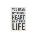 ウッデンミニサインボードQ ウォールデコ ヴィンテージ調 おしゃれ 壁掛け ポスター 木製