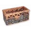 レンガ プランダー ガーデニング 素焼き 植物 お城 アンティーク おしゃれ お花 花壇 2個セット