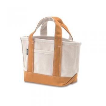 amie キャンバストートS マスタード バッグ ナチュラル コットン おしゃれ 幅28