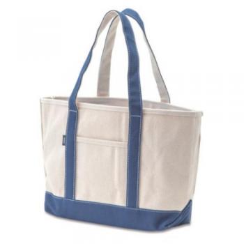 amie キャンバストートL ネイビー バッグ ナチュラル コットン おしゃれ 幅42