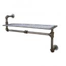 プラミング1シェルフB-L 棚 おしゃれ 無骨 かっこいい パイプ ウォールシェルフ