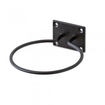 ドライヤーホルダー アイアン ブラック サニタリー 洗面所 シンプル DIY 幅10