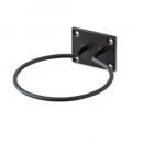 ドライヤーホルダー アイアン ブラック サニタリー 洗面所 シンプル DIY 幅10