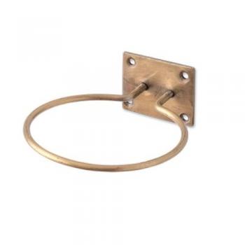 ドライヤーホルダー アンティークゴールド アイアン 洗面所 サニタリー シンプル DIY 幅10