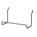スタンドフック M ブラック アイアン ウォールデコレーション DIY 幅15