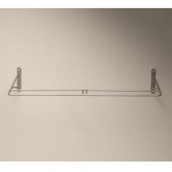 ハンガーラック アンティーク調 アイアンバー シンプル シルバー おしゃれ 幅81