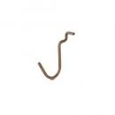 シングルフック 3個セット アンティークゴールド アイアン ウォールデコレーション 高さ4.5