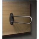 フックLアンティーク調 おしゃれ シンプル アイアン タオルハンガー キッチン用品 奥行20