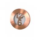 エッジ壁掛け時計 30cm 数字 アーバンテイスト おしゃれ カッパー ウォールクロック