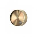 エッジ壁掛け時計 21cm おしゃれ アーバンテイスト ゴールド ウォールクロック ラウンド