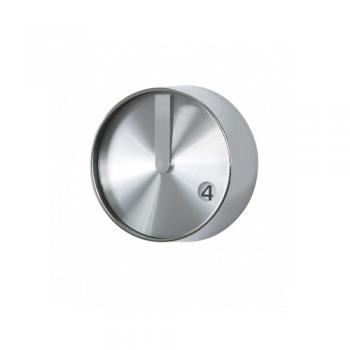 エッジ壁掛け時計 21cm アーバンテイスト シルバー おしゃれ ウォールクロック ラウンド