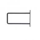 シングルブラケット S アイアン ブラック DIY シンプル ブラケット 高さ12.5