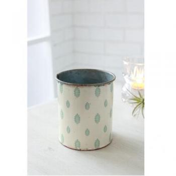 フラワーポット プランター 缶 アンティーク調 通販