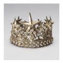 クラウン アンティーク調 オーナメント オブジェ アイアン おしゃれ ディスプレイ 高さ6