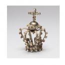 ミニクラウン アンティーク調 オーナメント オブジェ アイアン おしゃれ ディスプレイ 高さ8