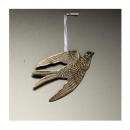 つばめ S 2個セット アンティーク調 オーナメント オブジェ アイアン ウォールアート 幅16