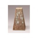 オーナメント(四角錐) オブジェ ブラウン ディスプレイ おしゃれ アンティーク調 高さ18