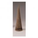 オーナメント(円錐) S オブジェ ブラウン ディスプレイ おしゃれ アンティーク調 高さ23