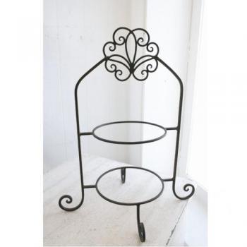 プレートスタンド アイアン ディッシュスタンド 通販