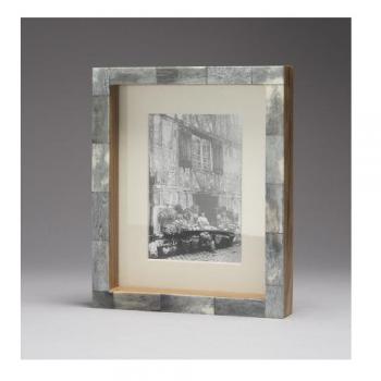 フォトフレーム アンティーク調 ポストカード 木製 グレイ おしゃれ 写真 壁掛け 高さ17