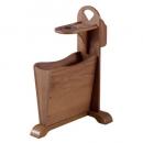 トムテ サイドテーブル 木製 ラバーウッド ナチュラル 天然木 ブラウン 高さ60