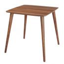 トムテダイニングテーブル 木製 ラバーウッド ナチュラル 天然木 ブラウン 高さ70