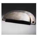 Handle cup ハンドル アンティーク調 ブラス 真鍮 おしゃれ 引手 ブロンズ 長さ10