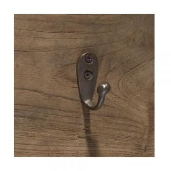 フック 小さめ アンティーク調 おしゃれ シンプル ブラス ブロンズ 小物掛け 奥行3