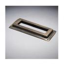 Name Plate アンティーク調 おしゃれ シンプル ブラス ブロンズ 幅7