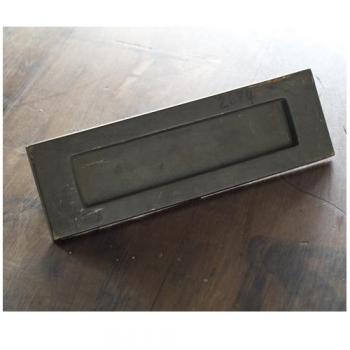 MAIL SLOT ハンドル DIY アンティーク調 ブラス ネームプレート ブロンズ 長さ25