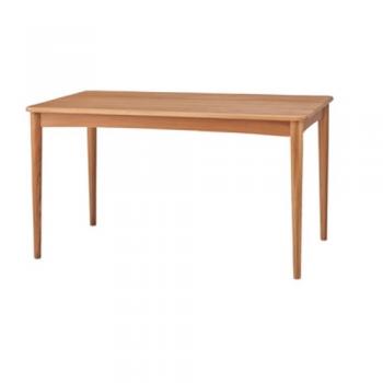 ダイニングテーブル ミディアムブラウン 木製 ナチュラル 天然木 幅135