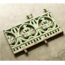 キャストアイアン アンティーク調 グリーン おしゃれ ディスプレイ オブジェ DIY 幅72