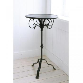 サイドテーブル スチール アンティーク調 おしゃれ 通販