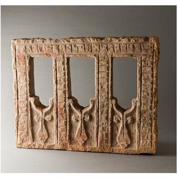 石彫飾り アクセサリースタンド ナチュラル オブジェ アンティーク調 おしゃれ 高さ28