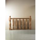 柵 フェンス 木製 ミディアムブラウン アンティーク調 シャビー おしゃれ 飾り 高さ105