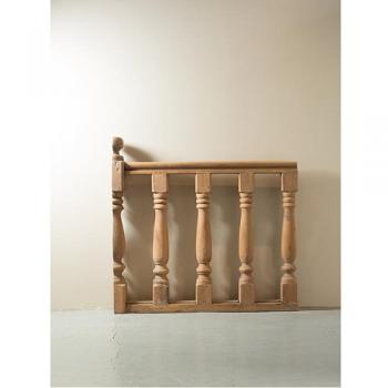 柵 フェンス 木製 ミディアムブラウン アンティーク調 シャビー おしゃれ 飾り 高さ105