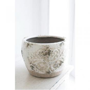 フラワーポット プランター 陶器 アンティーク調 通販