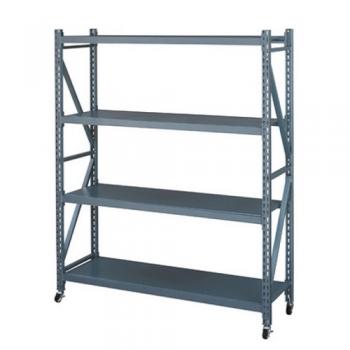 ラルド ボルトレスラック 3D スチール 棚 グレー オープンラック おしゃれ 高さ157