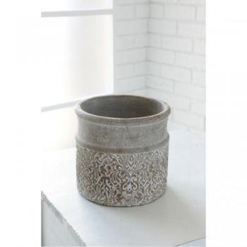 フラワーポット プランター セメント アンティーク 通販