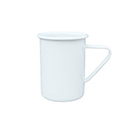 【4個セット】ホーローマグカップ ホワイト 白 北欧 シンプルナチュラルおしゃれ