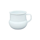 アンプリュス カフェクリーマー ホーロー ホワイト 北欧 キッチン アンティーク可愛い 4個セット