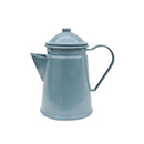 アンプリュスポット ホウロウ 北欧 ブルーグレー おしゃれ 可愛い レトロ アンティーク キッチン