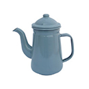 アンプリュスコーヒーポット ドリップ ホーロー 北欧 ブルーグレー アンティーク おしゃれ キッチン