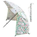 パラソル ビーチ公園 キャンプ芝生テント 傘カラフル トロピカル コンパクト 持ち運び 日よけ紫外線