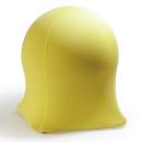 雑誌掲載!デザイナーズチェア 北欧スウェーデン くらげイエロー バランスボール ダイエット