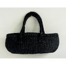 アセロトートバッグS 定番のブラック 丸くて可愛いフォルム お出かけにちょうどいいサイズ 収納力抜群