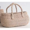 アセロトートバッグS 定番ナチュラル お出かけサイズ 丸くて可愛いフォルム持ちやすくて収納力抜群