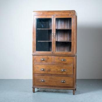 ガラスキャビネット アンティーク家具 おしゃれ 通販